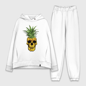 Женский костюм хлопок Oversize с принтом Ананас ,  |  | cool | creative | design | fruit | green | hype | new york | pineapple | skull | summer | supreme | vanguard | vegan | авангард | ананас | дизайн | зеленый | креатив | круто | лето | фрукт | хайп | череп