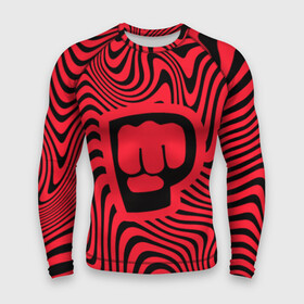 Мужской рашгард 3D с принтом PewDiePie Logo ,  |  | bro fist | pdp. | pewdiepie | блоггер | логотип | пьюдипай | ютуб | ютубер