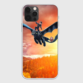 Чехол для iPhone 12 Pro Max с принтом Night Fury , Силикон |  | Тематика изображения на принте: how to train your dragon | night fury | беззубик | дракон | как приручить дракона | ночная фурия