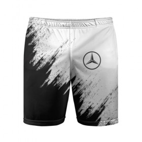 Мужские шорты 3D спортивные с принтом Mercedes ,  |  | amg | mercedes | авто | автомобиль | иномарка | логотип | машина | мерседес | текстура