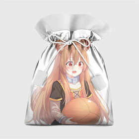 Подарочный 3D мешок с принтом Raphtalia , 100% полиэстер | Размер: 29*39 см | raphtalia | tate no yuusha | yuusha | герой щита | рафталия