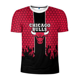 Мужская футболка 3D спортивная с принтом CHICAGO BULLS , 100% полиэстер с улучшенными характеристиками | приталенный силуэт, круглая горловина, широкие плечи, сужается к линии бедра | chicago bulls | chicago bulls jordan | nba chicago bulls | nike chicago bulls | баскетбол нба | лейкерс чикаг | нба | чикаго атланта | чикаго буллз | чикаго буллз 2019 | чикаго буллз атланта