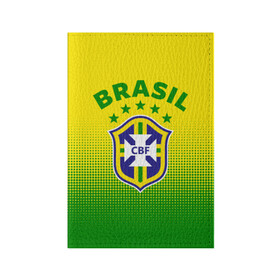 Обложка для паспорта матовая кожа с принтом Бразилия , натуральная матовая кожа | размер 19,3 х 13,7 см; прозрачные пластиковые крепления | brasil | brazil | бразилия | бразильская сборная | сборная бразилии | сборная бразилии по футболу | сборные | форма | футбол | футбольные сборные | чемпиона | чемпионат мира