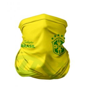 Бандана-труба 3D с принтом Бразилия , 100% полиэстер, ткань с особыми свойствами — Activecool | плотность 150‒180 г/м2; хорошо тянется, но сохраняет форму | brasil | brazil | бразилия | бразильская сборная | сборная бразилии | сборная бразилии по футболу | сборные | форма | футбол | футбольные сборные | чемпиона | чемпионат мира
