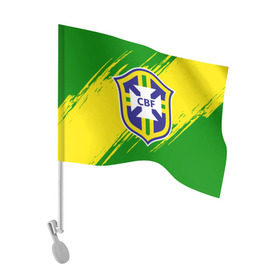 Флаг для автомобиля с принтом Бразилия , 100% полиэстер | Размер: 30*21 см | brasil | brazil | бразилия | бразильская сборная | сборная бразилии | сборная бразилии по футболу | сборные | форма | футбол | футбольные сборные | чемпиона | чемпионат мира