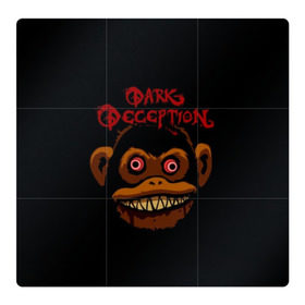 Магнитный плакат 3Х3 с принтом Dark Deception 1 , Полимерный материал с магнитным слоем | 9 деталей размером 9*9 см | dark | dark deception | deception | five night | fnaf | game | horror | дарк десепшен | игра