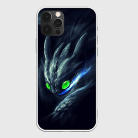 Чехол для iPhone 12 Pro Max с принтом ночная фурия , Силикон |  | Тематика изображения на принте: how to train your dragon | night fury | беззубик | дракон | как приручить дракона | ночная фурия