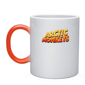 Кружка хамелеон с принтом Arctic Monkeys , керамика | меняет цвет при нагревании, емкость 330 мл | британская | гараж | группа | инди рок | метал | постпанк | психоделический | ривайвл | рок | хай грин | электроник