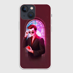 Чехол для iPhone 13 mini с принтом Good Omens ,  |  | david tennant | good omens | благие знамения | сериалы