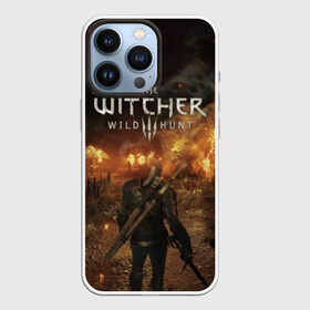 Чехол для iPhone 13 Pro с принтом The witcher ,  |  | play | the witcher | ведьмак | ведьмак 3 | игра | компьютерная игра