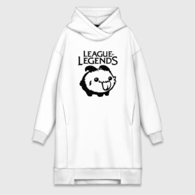 Платье-худи хлопок с принтом League of Legends ,  |  | league of legends | lol | азир | акали | алистар | амуму | анивия | ари | атрокс | воин | вуконг | гарен | лига легенд | лига оф легенд | лол | маг | поддержка | стрелок | танк