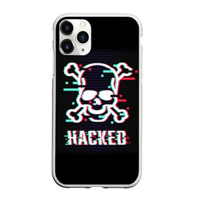 Чехол для iPhone 11 Pro Max матовый с принтом Pirate sign , Силикон |  | Тематика изображения на принте: attack | bones | glitch | hacked | hacker | pirate | sign | skull | symbol | text | warning | атака | взломанный | глюк | знак | кости | пиратский | предупреждение | символ | текст | хакер | череп