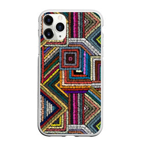 Чехол для iPhone 11 Pro матовый с принтом Этнический орнамент , Силикон |  | bright | carpet | colors | embroidery | ethnic | fashion | geometric | national | ornament | pattern | style | thread | вышивка | геометрический | ковер | мода | национальная | нитки | орнамент | стиль | узор | цвета | этнический | яркие