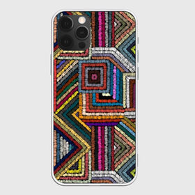 Чехол для iPhone 12 Pro Max с принтом Этнический орнамент , Силикон |  | bright | carpet | colors | embroidery | ethnic | fashion | geometric | national | ornament | pattern | style | thread | вышивка | геометрический | ковер | мода | национальная | нитки | орнамент | стиль | узор | цвета | этнический | яркие