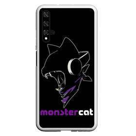 Чехол для Honor 20 с принтом Monstercat , Силикон | Область печати: задняя сторона чехла, без боковых панелей | monstercat | клуб | клубная музыка | кот | котенок | кошка | лейбл | монстар | монстар кет | монстер | музыка | танцевальная музыка | электронная | электронная музыка