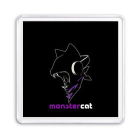 Магнит 55*55 с принтом Monstercat , Пластик | Размер: 65*65 мм; Размер печати: 55*55 мм | Тематика изображения на принте: monstercat | клуб | клубная музыка | кот | котенок | кошка | лейбл | монстар | монстар кет | монстер | музыка | танцевальная музыка | электронная | электронная музыка
