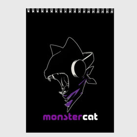 Скетчбук с принтом Monstercat , 100% бумага
 | 48 листов, плотность листов — 100 г/м2, плотность картонной обложки — 250 г/м2. Листы скреплены сверху удобной пружинной спиралью | monstercat | клуб | клубная музыка | кот | котенок | кошка | лейбл | монстар | монстар кет | монстер | музыка | танцевальная музыка | электронная | электронная музыка