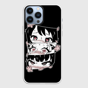 Чехол для iPhone 13 Pro Max с принтом SMUG AHEGAO ,  |  | ahe gao | ахегао | иероглиф | лицо | слеш | стиль | хикковать | шот | японский