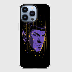Чехол для iPhone 13 Pro с принтом Спок ,  |  | spock | star fleet | star trek | uss enterprise | академия звёздного флота | дискавери | звёздный путь | звёздный флот | кино | космический корабль | космос | спок | стар трек | энтерпрайз