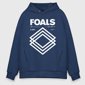 Мужское худи Oversize хлопок с принтом Foals , френч-терри — 70% хлопок, 30% полиэстер. Мягкий теплый начес внутри —100% хлопок | боковые карманы, эластичные манжеты и нижняя кромка, капюшон на магнитной кнопке | foals | yannis philippakis | группы | дэнс панк | инди | мат рок | музыка | рок | фоалз | яннис филиппакис