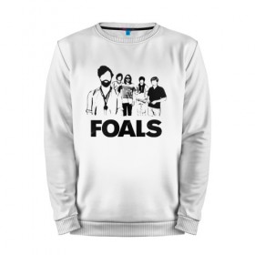 Мужской свитшот хлопок с принтом Foals , 100% хлопок |  | foals | yannis philippakis | группы | дэнс панк | инди | мат рок | музыка | рок | фоалз | яннис филиппакис