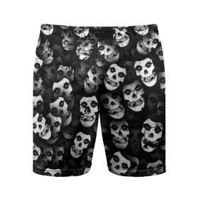 Мужские шорты 3D спортивные с принтом Призраки Мисфитс ,  |  | Тематика изображения на принте: misfits | punk | punk rock | rock | лицо | мисфитс | панк | панк рок | паттрен | призрак | рок | скелет | череп | черно белый