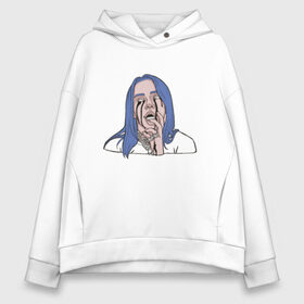 Женское худи Oversize хлопок с принтом Billie Eilish , френч-терри — 70% хлопок, 30% полиэстер. Мягкий теплый начес внутри —100% хлопок | боковые карманы, эластичные манжеты и нижняя кромка, капюшон на магнитной кнопке | ailish | billi | billie eilish | bury a friend | copycat | crown | dont smile at me | lovely | music | my boy | party favor | pop | били | билли айлиш | девушка | музыка | певица | поп | эйлиш