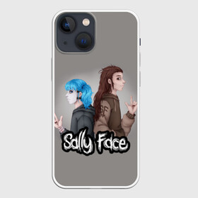 Чехол для iPhone 13 mini с принтом Sally Face ,  |  | blue | diane | face | fisher | gizmo | henry | johnson | killer | larry | sally | генри | гизмо | джонсон | диана | ларри | лицо | салли | фейс | фишер