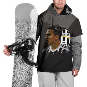 Накидка на куртку 3D с принтом Paulo Dybala , 100% полиэстер |  | juventus | paulo dybala | аргентинец | лицо | нападающий | пауло дибало | фото | футбол | футболист | ювентус