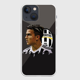 Чехол для iPhone 13 mini с принтом Paulo Dybala ,  |  | juventus | paulo dybala | аргентинец | лицо | нападающий | пауло дибало | фото | футбол | футболист | ювентус