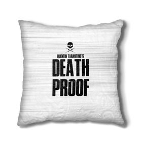 Подушка 3D с принтом Death Proof , наволочка – 100% полиэстер, наполнитель – холлофайбер (легкий наполнитель, не вызывает аллергию). | состоит из подушки и наволочки. Наволочка на молнии, легко снимается для стирки | death proof | quentin | tarantino | квентин тарантино | тарантино