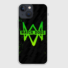 Чехол для iPhone 13 mini с принтом WATCH DOGS ,  |  | action | ct os | ded sec | fox | gamer | hacker | player | watch dogs | watch dogs 2 | знак лиса | игра | компьютерная игра | хакер