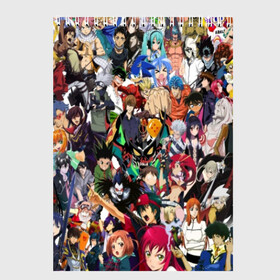 Скетчбук с принтом ANIME HEROES , 100% бумага
 | 48 листов, плотность листов — 100 г/м2, плотность картонной обложки — 250 г/м2. Листы скреплены сверху удобной пружинной спиралью | Тематика изображения на принте: anime heroes | gintama | high school dxd | no game no life | one piece | re:creators | satsuriku no tenshi | shokugeki no soma | sword art online | violet evergarden | аниме герои | атака на титанов | б | без игры жизни нет | бездомный бог | 