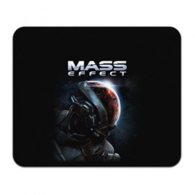 Коврик прямоугольный с принтом Mass Effect , натуральный каучук | размер 230 х 185 мм; запечатка лицевой стороны | andromeda | n7 | игры | компьютерные игры | масс эффект