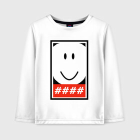 Детский лонгслив хлопок с принтом Roblox Ruben Sim T-Shirt , 100% хлопок | круглый вырез горловины, полуприлегающий силуэт, длина до линии бедер | roblox | roblox t shirt | ruben | ruben sim | sim | t shirt | роблокс | футболка roblox | футболка роблокс