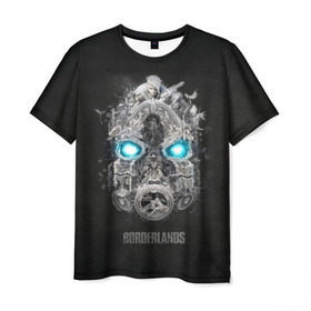 Мужская футболка 3D с принтом Borderlands 3 , 100% полиэфир | прямой крой, круглый вырез горловины, длина до линии бедер | borderlands | бордерлендс | бордерлэндс | будущее | игра | пограничье | робот | фантастика | шутер