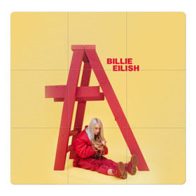 Магнитный плакат 3Х3 с принтом Billie Eilish , Полимерный материал с магнитным слоем | 9 деталей размером 9*9 см | Тематика изображения на принте: bad guy | bellyache | billie eilish | bury a friend | ocean eyes | when we all fall asleep where do we go | билли айлиш | музыка | певица