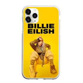 Чехол для iPhone 11 Pro матовый с принтом Billie Eilish , Силикон |  | bad guy | bellyache | billie eilish | bury a friend | ocean eyes | when we all fall asleep where do we go | билли айлиш | музыка | певица