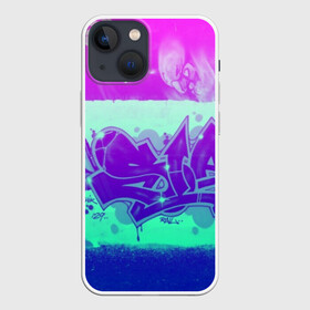 Чехол для iPhone 13 mini с принтом color neon collection ,  |  | grafiti | paint | street art | urban | город | граффити | искусство | кирпичи | краски | рисунки | стена | улицы | уличное искусство