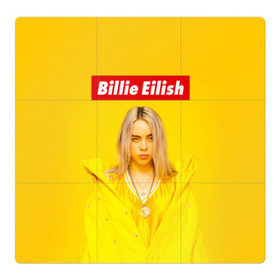 Магнитный плакат 3Х3 с принтом Billie Eilish , Полимерный материал с магнитным слоем | 9 деталей размером 9*9 см | bad guy | bellyache | billie eilish | bury a friend | ocean eyes | when we all fall asleep where do we go | билли айлиш | музыка | певица