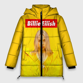 Женская зимняя куртка 3D с принтом Billie Eilish , верх — 100% полиэстер; подкладка — 100% полиэстер; утеплитель — 100% полиэстер | длина ниже бедра, силуэт Оверсайз. Есть воротник-стойка, отстегивающийся капюшон и ветрозащитная планка. 

Боковые карманы с листочкой на кнопках и внутренний карман на молнии | bad guy | bellyache | billie eilish | bury a friend | ocean eyes | when we all fall asleep where do we go | билли айлиш | музыка | певица