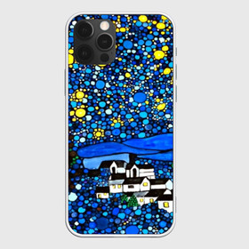 Чехол для iPhone 12 Pro Max с принтом Ночь , Силикон |  | art | impressionism | night | painting | planets | sky | stars | style | van gogh | waves | ван гог | вихрь | волны | живопись | звезды | импрессионизм | искусство | краски | небо | ночь | рисунок | стиль