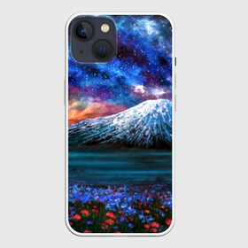 Чехол для iPhone 13 с принтом Космос ,  |  | nebula | space | star | вселенная | галактика | звезды | земля | космический | космос | планеты | плеяды | пространство