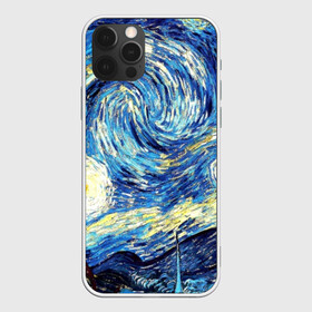 Чехол для iPhone 12 Pro Max с принтом ВАНГОГ , Силикон |  | Тематика изображения на принте: art | impressionism | night | painting | planets | sky | stars | style | van gogh | waves | ван гог | вихрь | волны | живопись | звезды | импрессионизм | искусство | краски | небо | ночь | рисунок | стиль