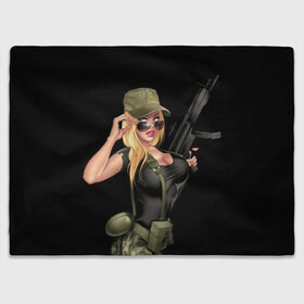 Плед 3D с принтом Sexy army girl , 100% полиэстер | закругленные углы, все края обработаны. Ткань не мнется и не растягивается | army | automatic | beautiful | big | black | blonde | body | camouflage | chest | cool | eyes | girl | holds | perfect | slim | uniform | weapon | автомат | армия | блондинка | большая | глаза | девушка | держит | идеальное | камуфляж | красивая