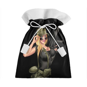 Подарочный 3D мешок с принтом Sexy army girl , 100% полиэстер | Размер: 29*39 см | army | automatic | beautiful | big | black | blonde | body | camouflage | chest | cool | eyes | girl | holds | perfect | slim | uniform | weapon | автомат | армия | блондинка | большая | глаза | девушка | держит | идеальное | камуфляж | красивая