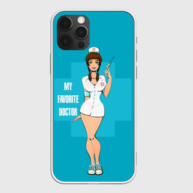 Чехол для iPhone 12 Pro с принтом Sexy nurse , силикон | область печати: задняя сторона чехла, без боковых панелей | Тематика изображения на принте: beautiful | brunette | eyes | figure | girl | green | holding | holiday | legs | long | medical | medicine | nurse | perfect | short | straight | worker | брюнетка | глаза | девушка | держит | длинные | зелёные | идеальная | короткий | красивая | медицина