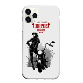 Чехол для iPhone 11 Pro Max матовый с принтом Choppers , Силикон |  | beautiful | black | choppers | emblem | font | girl | helmet | inscription | leather | motorcycle | rider | spl | spots | stars | woman | young | брызги | девушка | женщина | звезды | кожа | комбинезон | красивая | молодая | мотоцикл | мотоциклистка | над