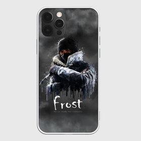 Чехол для iPhone 12 Pro Max с принтом Frost Rainbow Six , Силикон |  | Тематика изображения на принте: gameplay | mozzie | pvp | r6 | r6s | siege | герой | дым | огонь | осада | пламя | радуга | снайпер | сражения | туман | шутер