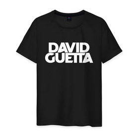 Мужская футболка хлопок с принтом David Guetta , 100% хлопок | прямой крой, круглый вырез горловины, длина до линии бедер, слегка спущенное плечо. | Тематика изображения на принте: david guetta | guetta | гетта | дэвид гетта
